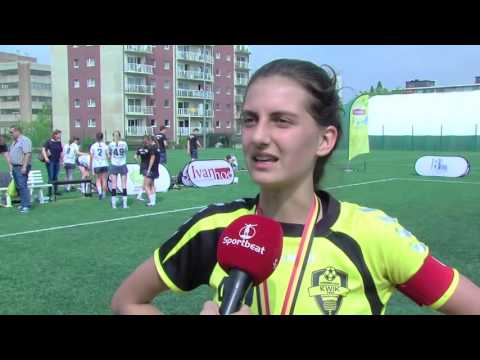Fiere Femke Wuyts na pakken van titel met U16 Kwik vs Boeckenberg