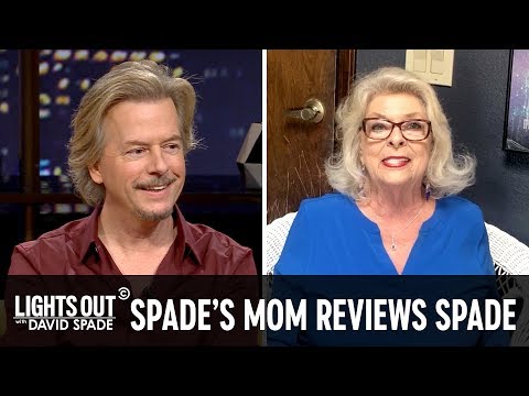 David Spade’s Mom Reviews His Show - Lights Out with David Spade