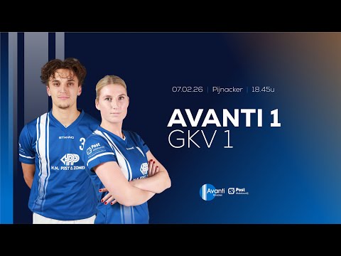 AvantiTV Live: Avanti/Post Makelaardij 1 - GKV/Den Elzen 1