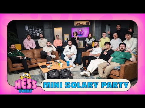 On a organisé une SOLARY PARTY au HESS EVENT !