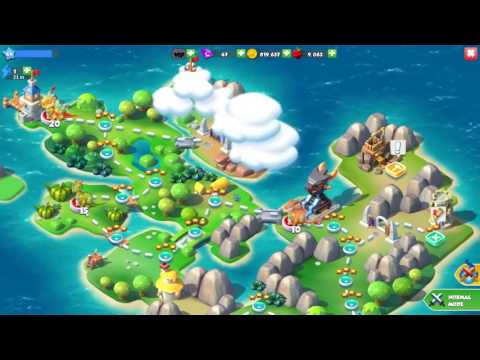 Dragon Mania Legends PC Walkthrough Part 32 Map Battles + Golem Dragon Breeding Attempt!