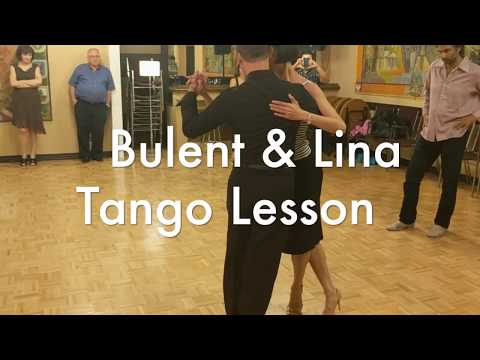 Barridas + Paradas + Boleo | Bulent + Lina  | Tango Lesson Summary