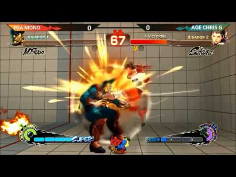 BEST BATTLE SSF4 AE VER.2012 FGA|MONO VS AGE|CHRIS G