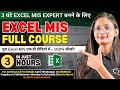 Full Course Excel MIS In One Shot Excel MIS Tutorial In Just 3 Hours Computer Tech Academy