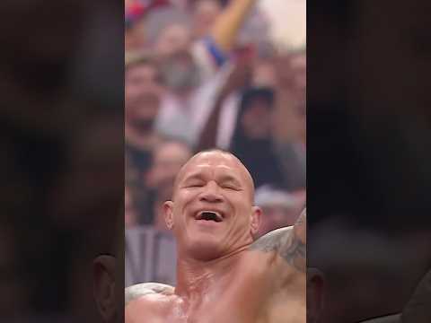 Randy Orton channeled his inner Joe Hendry for that one 😂 #WrestleMania