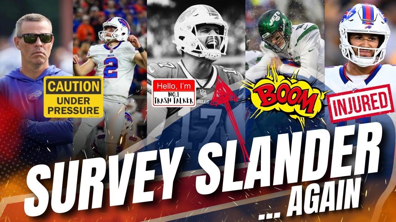 JOSH ALLEN survey SLANDER [again], Mike White's RIBS join the BILLS & Beane's 'CONFIDENCE' in T-Bass