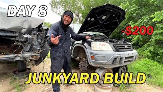 Building my Civic using ONLY junkyard parts! - EP. 8