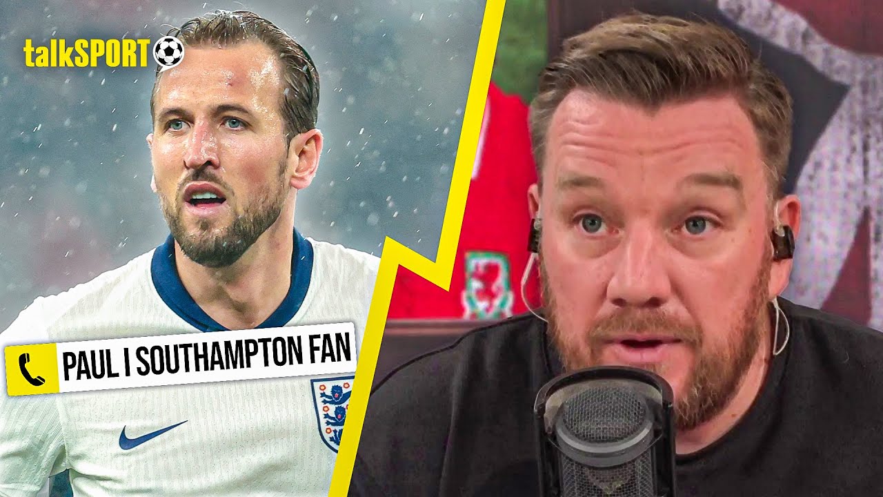 "IT SUITS THE TEAM!" England fan DISAGREES with Jamie O'Hara & PRAISES Harry Kane Playing Deep!