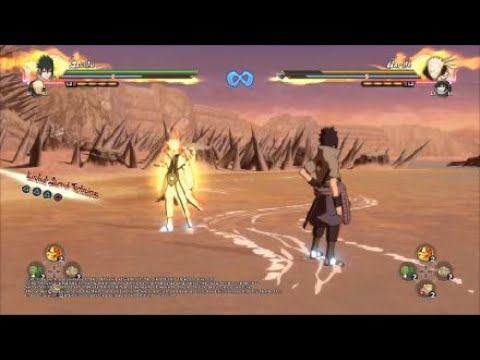 Rinne-Sharingan Sasuke Combo