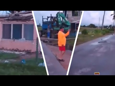 Hoy a las 5.00 PM|Tornado destruye casas en Santa Lucia Camaguey