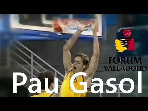 🏀Fórum Valladolid vs F.C. Barcelona 2000 - 2001⛹️‍♂️ Pau Gasol