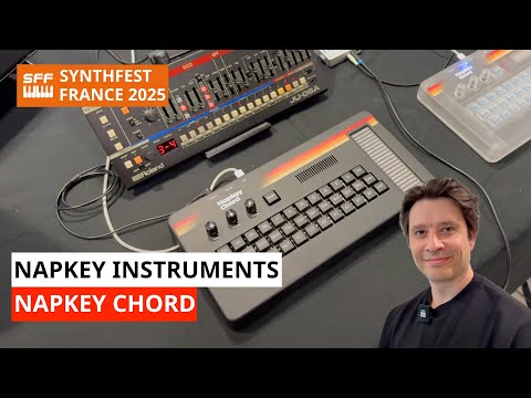 Napkey Instruments NapKey Chord - A Modern Autoharp | SynthFest France 2025