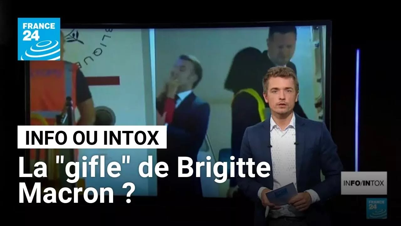 L'Elysée embarrassée par la "gifle" de Brigitte Macron • FRANCE 24