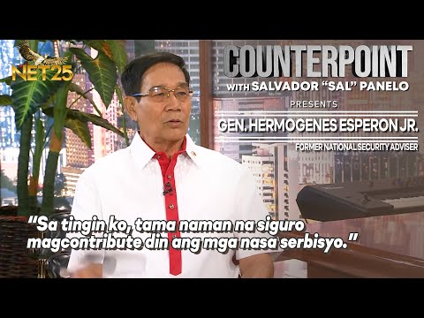 Counterpoint with Gen. Hermogenes Esperon Jr. | EPISODE 33
