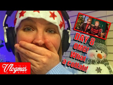 Ed Sheeran and Elton John - Merry Christmas (Official Video) REACTION | MERRY VLOGMAS 2021 ???? - Day 8