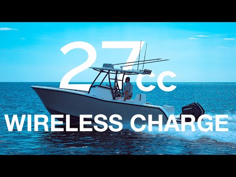 Belzona 27cc with Captain AJ talking Scanstrut ROKK Wireless - Edge Wireless Phone Charging Mount