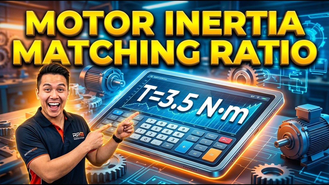 Motor Inertia Matching Ratio Interactive Calculator