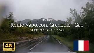 French Alps in the Rain: The Route Napoleon from Grenoble to Gap