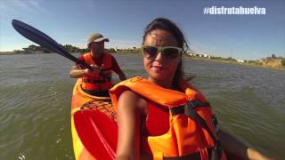 preview picture of video 'Kayak en la Rivera de Cartaya'