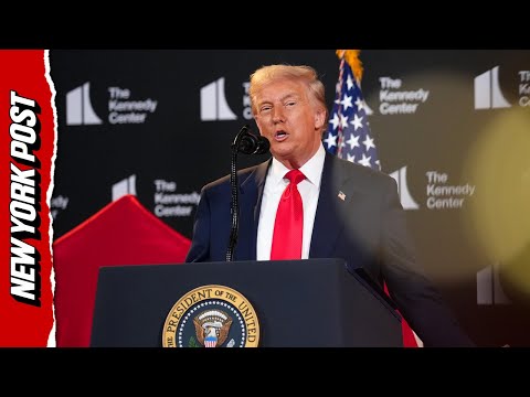 Trump Jokes About Honoring Himself While Hosting Kennedy Center Awards