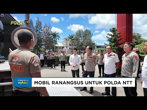 SATBRIMOBDA POLDA NTT TERIMA MOBIL RANANGSUS BOMB CONTAINMENT