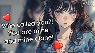 Jealous Girlfriend Gets Angry Because of a Phone Call… ASMR [F4M] [Possessive] [Cute]