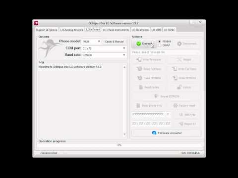 LG P920 (Optimus 3D) - Direct Unlock with Octopus box
