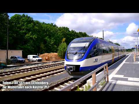 Bahnverkehr in Strausberg (Videos von 2018)