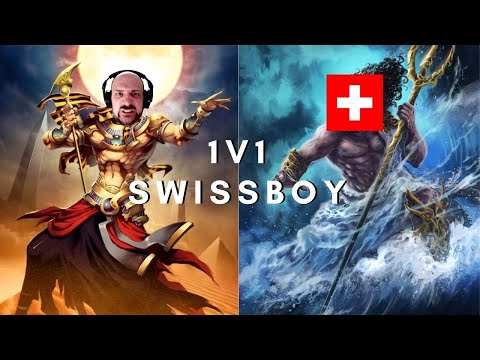|Ranked 1v1|Ra vs Poseidon on Savannah|vs Swissboy|So you're telling me Ra is Tier 1 #3