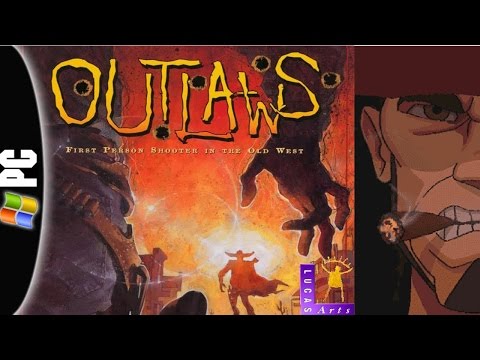Lucas Arts Outlaws Unboxing PC Big box (OST)