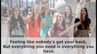 Everything You Have- Cimorelli LYRICS! (Short Studio Version)