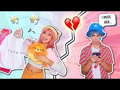 we broke up for a day (day without each other challenge)