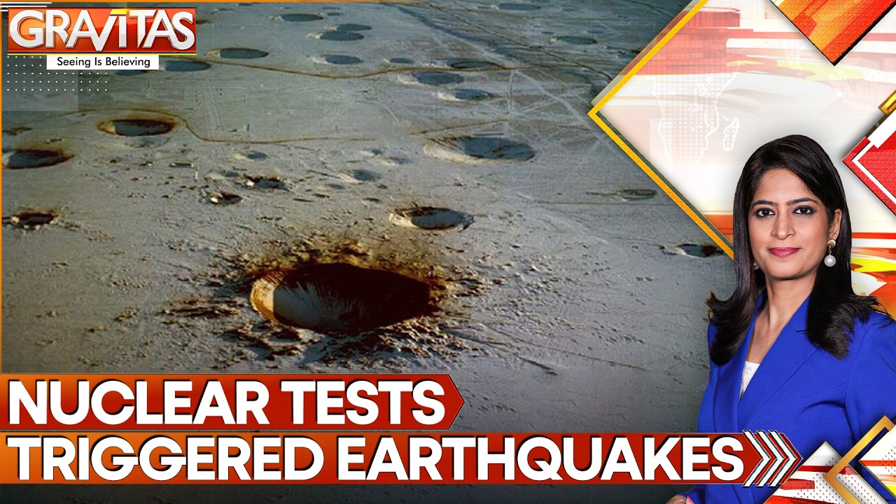 North Korea's Nuclear Tests Triggered 1,399 Earthquakes: Earth is Still Shaking | Gravitas