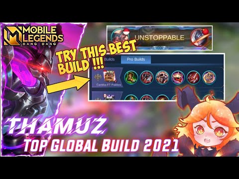 Try This Top Global Build Thamuz - Cantika FT Pak Bos  || Build Top Global Thamuz || MLBB