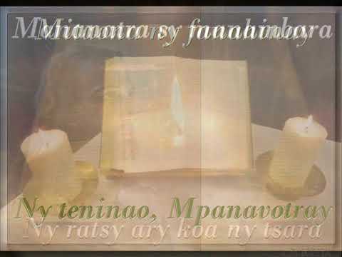 Ny teny masina sy to nampilazainao, Tompo ô ! Fihirana FFPM 215 - Feon-kira - CM RATIA