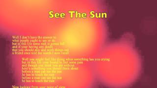 Tom Scullin Lyrics (Music Lost): "See The Sun"
