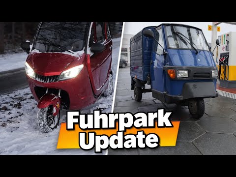 Liegen geblieben mit der Ape? | Alltagsvlog inkl. Fuhrpark-Update
