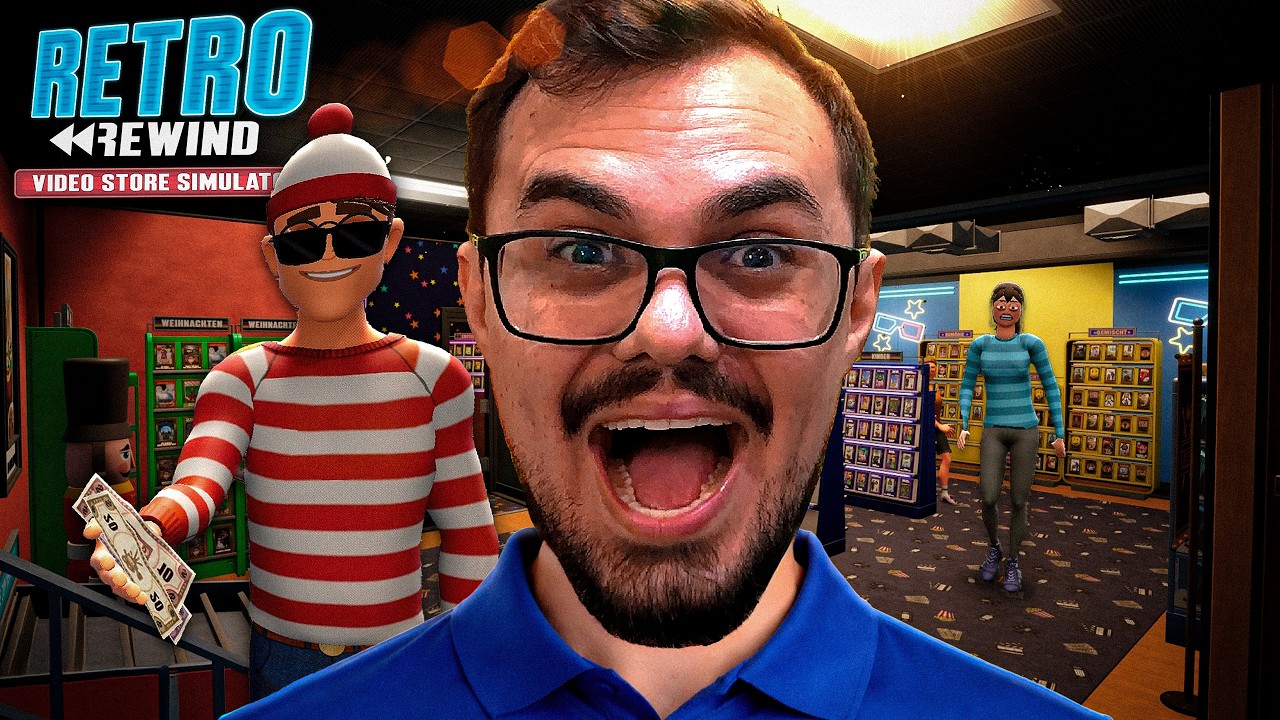 AUMENTEI MINHA LOCADORA - Retro Rewind - Video Store Simulator Ep4