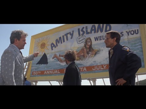 Jaws 1975 | Brody and Hooper trying to convince Mayor Vaughn to close the beaches |