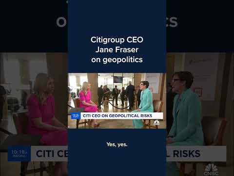 Citigroup CEO Jane Fraser on geopolitics thumbnail