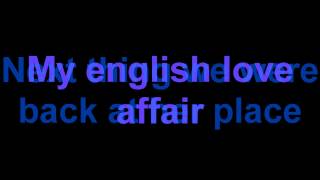 English Love Affair - 5 Seconds of Summer - Lyrics