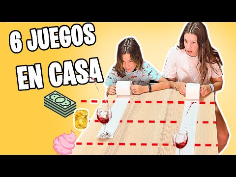 6 JUEGOS fáciles 🤪 para hacer en CASA durante la OLA de CALOR.