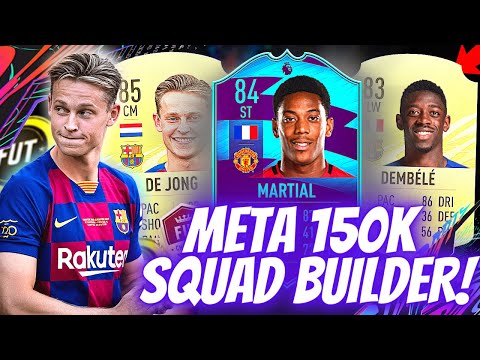 *META* 150K TEAM FIFA 21 (Get A Higher Skill Rating)! | FIFA 21 150K SQUAD BUILDER!