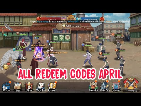 Battle Konoha HVN New 4 Giftcodes - Naruto Free VIP13 & Free LR UR Android iOS
