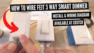How To Wire Feit 3 Way Smart Dimmer Switch