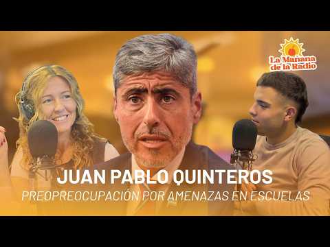 JUAN PABLO QUINTEROS: Ministro de Seguridad de la provincia de Córdoba – viernes 24 de abril