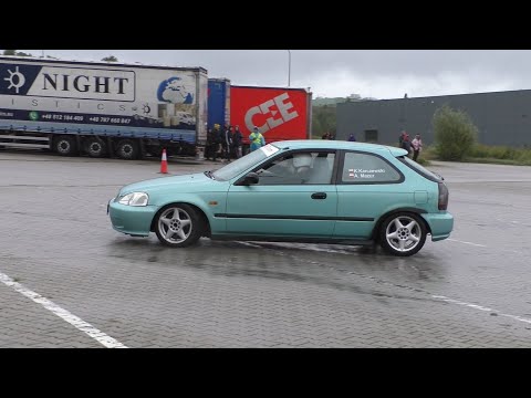 4 OMV Wałbrzyski Mistrz Kierownicy 2022 - Kuba Karczewski / Adrian Mazur - Honda Civic