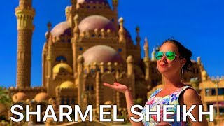 ШАРМ ЭЛЬ ШЕЙХ. Гуляем по старому городу! Мечеть, отдых на пляже и Farsha Bar. ЕГИПЕТ 2019 VLOG