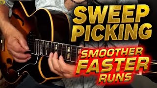 Sweep Picking Exercise for Jazz Guitar: Do This For Smoother Runs!