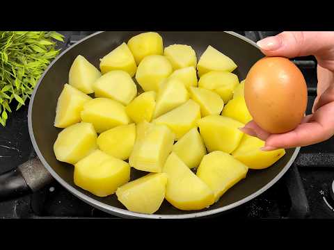 Wenn Sie 2 Eier und 2 Kartoffeln haben, dann ist dieses Rezept für Sie! Omas Kartoffelpizza!